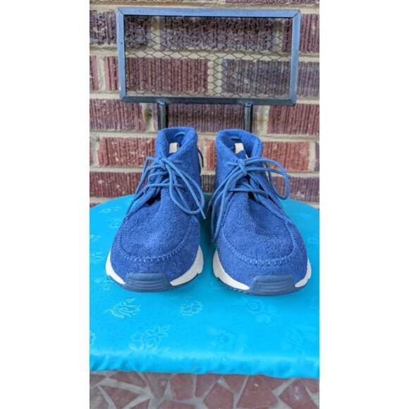 Ransom Alta Mid Blue Suede Chukka Moccasin SneakersMens Sz 8